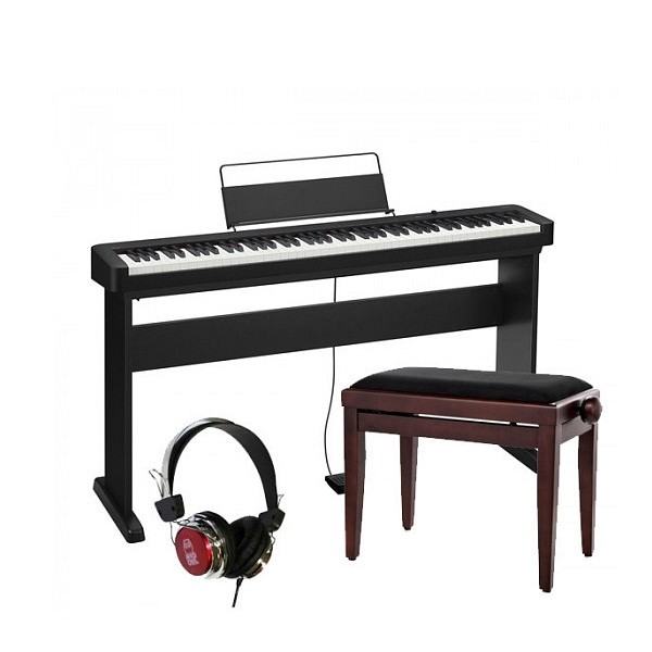 Prenosni pianino, stojalo, slušalke in stol - SET Casio CDP-S100