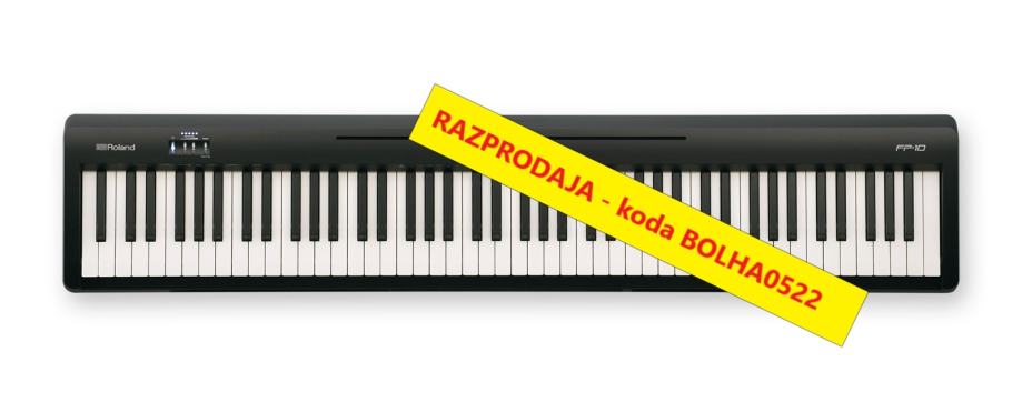 Klavir ROLAND, električni, FP 10 - akcija!!
