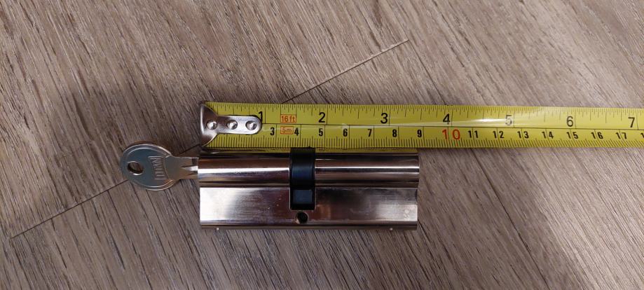 Cilindrična ključavnica TITAN =&gt; 8,5 cm