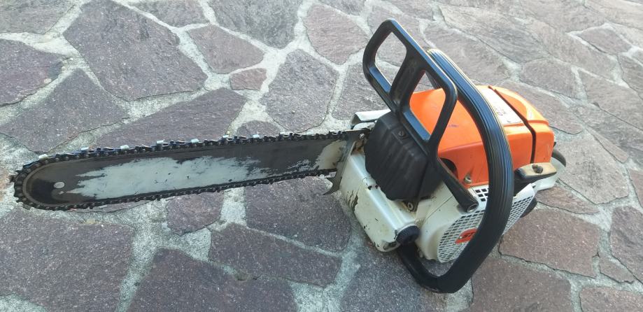 Kit Catene E Barra Per Motosega Stihl 038 AV Super Magnum MS380 – Barra 50 Cm 3/8 1,6 Mm Con 4 Catene A Scalpello E Protezione Anti-rimbalzo