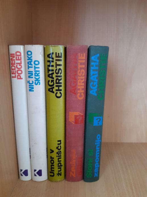 Agatha Christie 5 Knjig