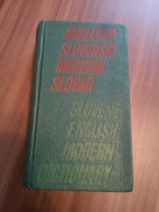 Angleško slovenski moderni slovar