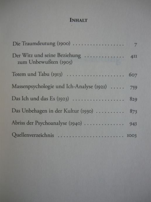 FREUD SIGMUND VSA NJEGOVA DELA
