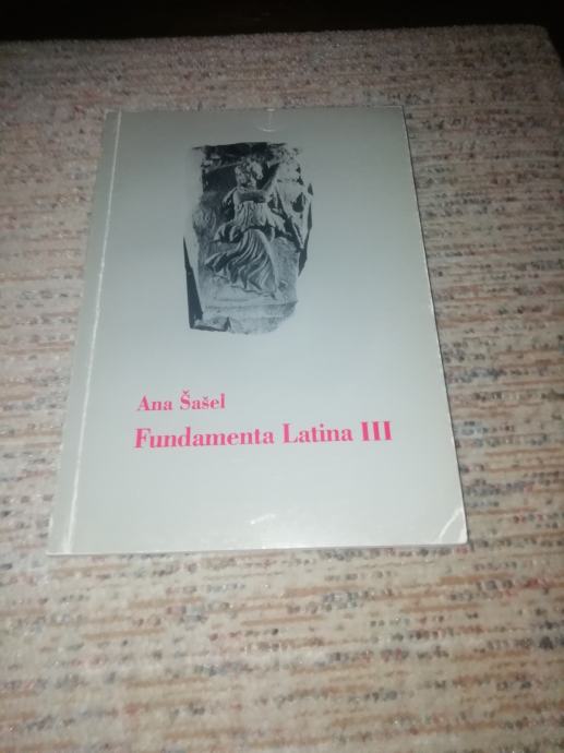 Fundamenta Latina III - Šašel