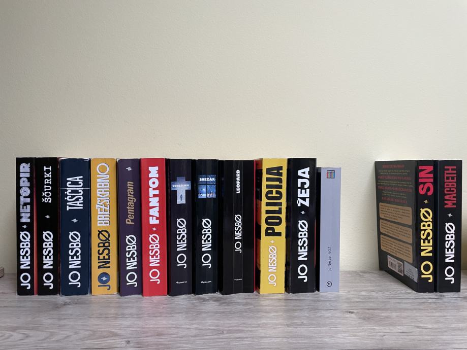 Jo Nesbo - Harry Hole celotna kolekcija