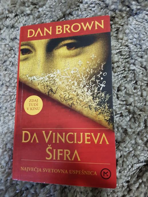 Knjiga Da Vinčijeva šifra - Dan Brown