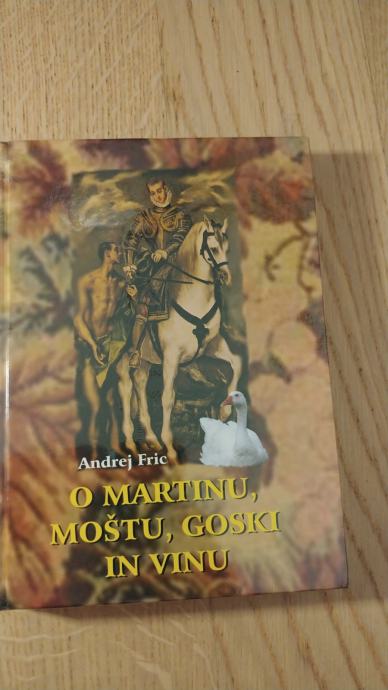 Knjiga O Martinu, moštu, goski in vinu / Andrej Fric