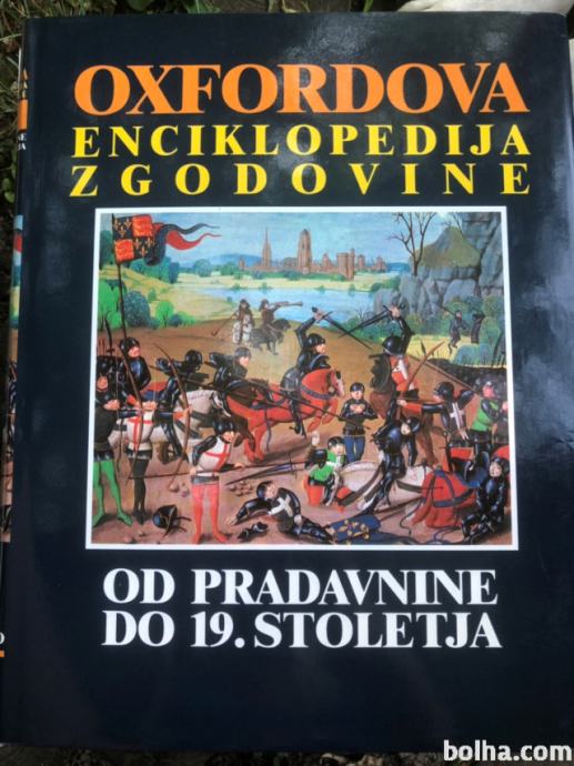 Knjiga OXFORDOVA ENCIKLOPEDIJA ZGODOVINE
