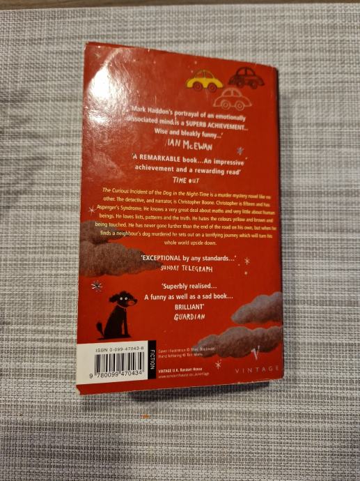 Knjiga , The curious incident of the dog in the nighttime