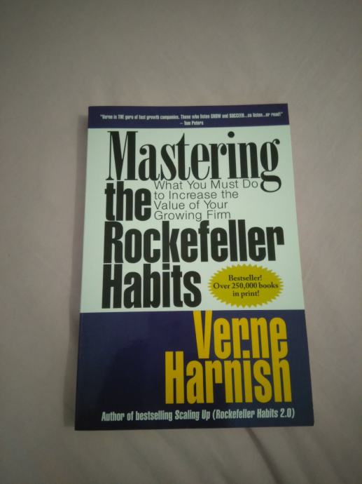 mastering the Rockefeller habits - verne harnish