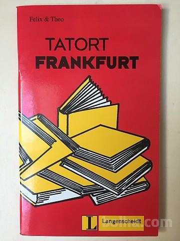 Knjiga TATORT FRANKFURT, Felix & Theo detektivska zgodba nemščina NOVO