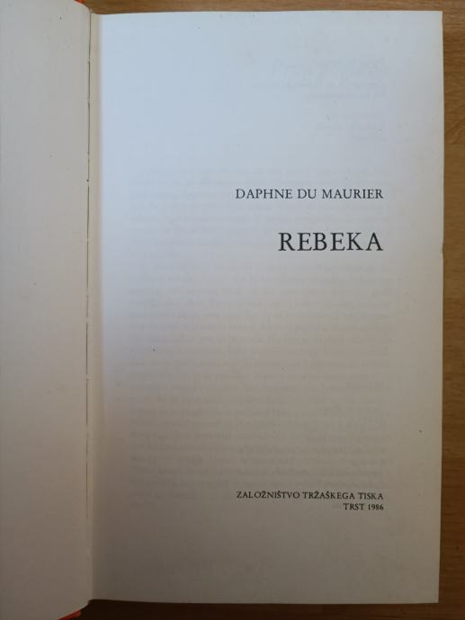 Rebeka-Daphne du Maurier Ptt častim :)