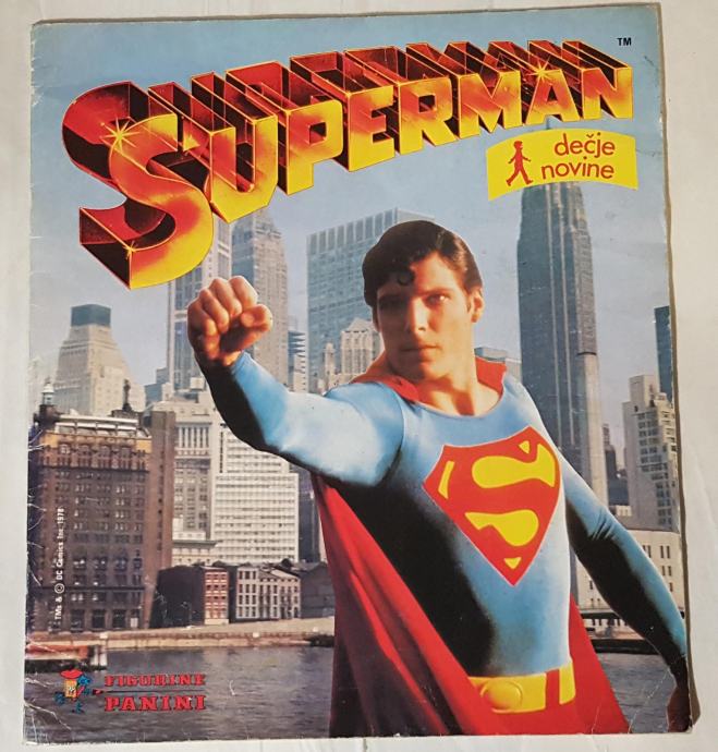 SUPERMAN Album s sličicami