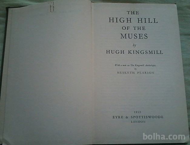 THE HIGH HILL OF THE MUSES - KINGSMILL