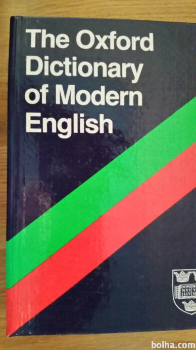 THE OXFORD DICTIONARY OF MODERN ENGLISH