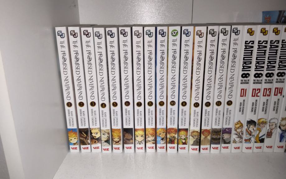 The Promised Neverland Manga; vol. 1-15