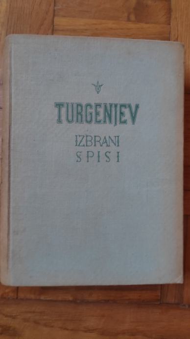 Turgenijev izbrani spisi, druga knjiga
