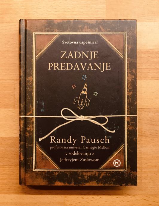 Zadnje predavanje, Randy Pausch - kot nova