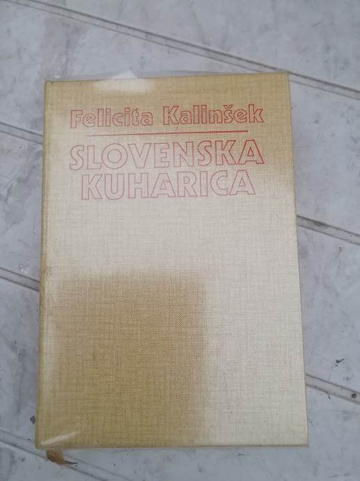 SLOVENSKA KUHARICA FELICITA KALINSEK LETO 1985 CENA 14 EUR