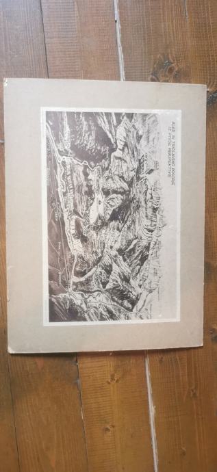Bled in Triglavsko pogorje iz ptičje perspektive 35x26