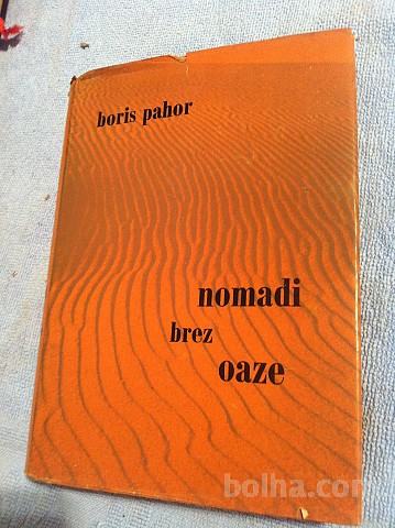 Nomadi brez oaze, Boris Pahor, 1956, naprodaj