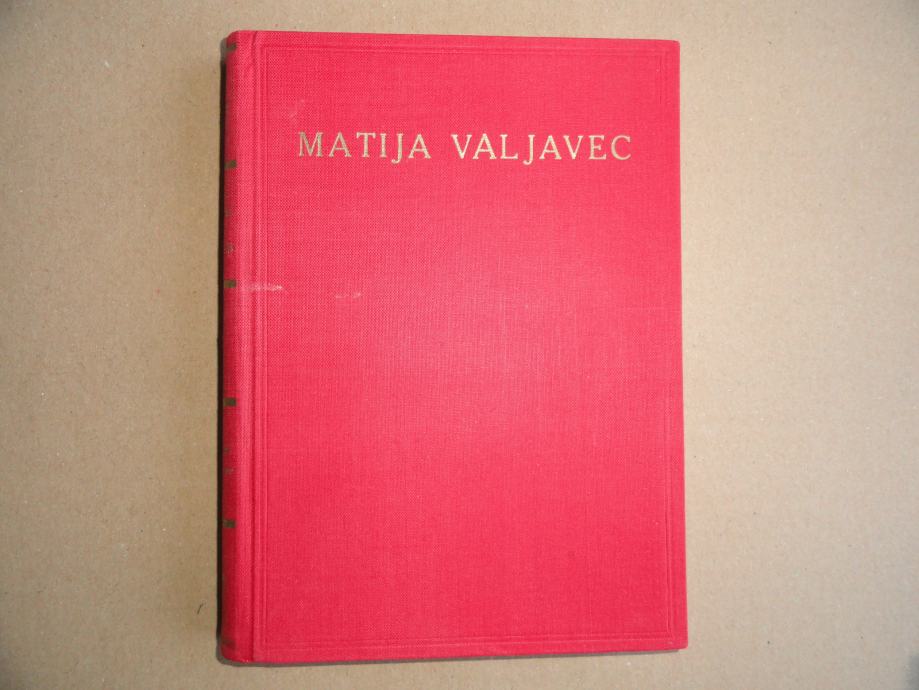 MATIJA VALJAVEC, IZBRANI SPISI ZA MLADINO, 1922