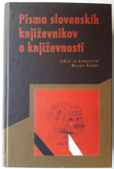 PISMA KNJIŽEVNIKOV O KNJIŽEVNOSTI, Zbirka Kondor 298)
