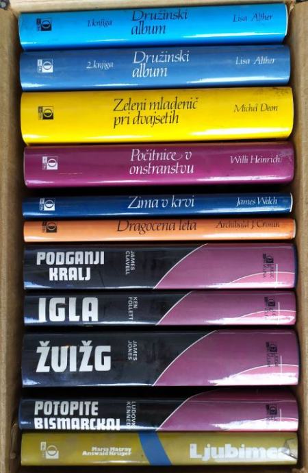 Zbirka knjig_  3 knjige za 5 EUR