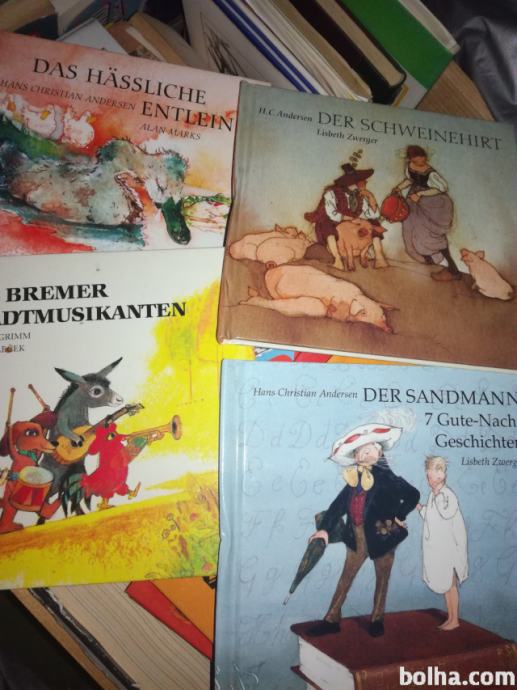 Zbirka otroških knjig - H. C. ANDERSEN, GRIMM