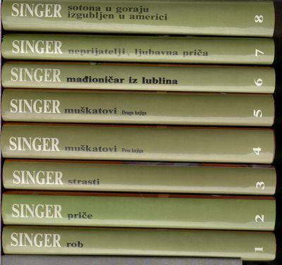 Zbirka Singer v hrvaščini, 8 knjig, odlično ohranjene