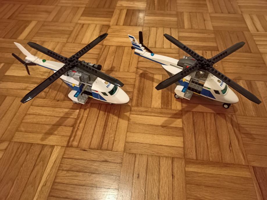 2x policijski helikopter LEGO 60138