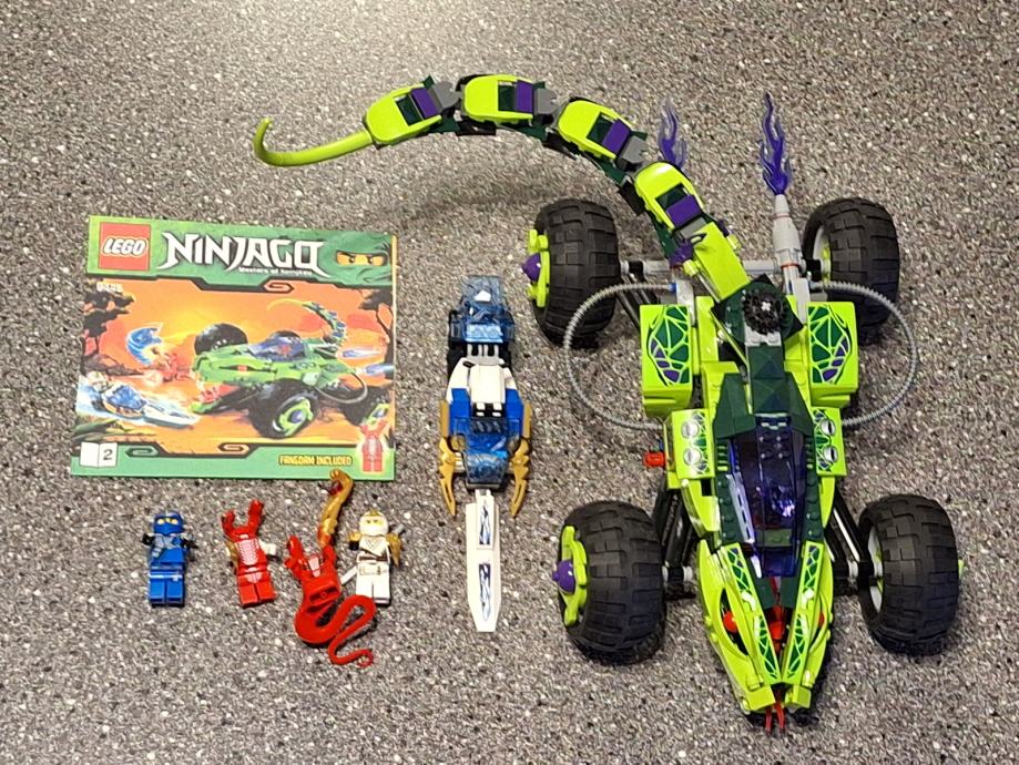9445 - Fangpyre Truck Ambush Ninjago Rise of the Snakes Lego Kocke