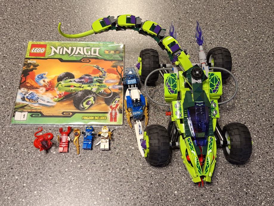9445 - Fangpyre Truck Ambush Ninjago Rise of the Snakes Lego Kocke