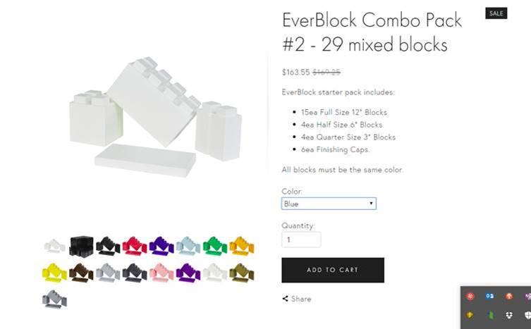 Gigantski LEGO Everblocks