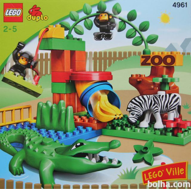 Kocke Lego Duplo - Zabavni živalski vrt (4961)