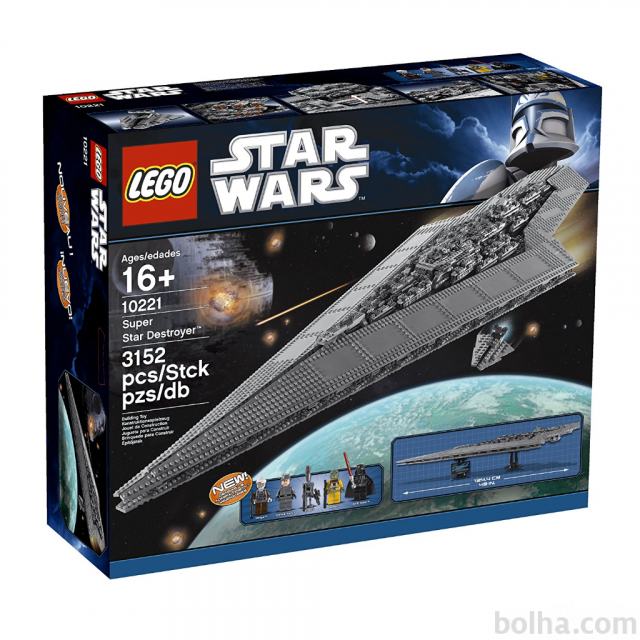 Lego 10221 Super Star Destroyer / 3152 kock