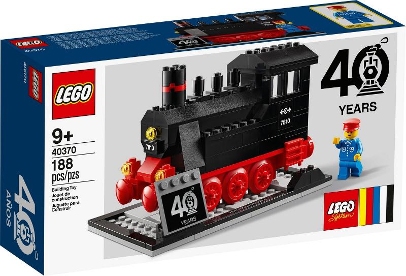 Lego 40370 Steam Engine 40 Years 2020, nov