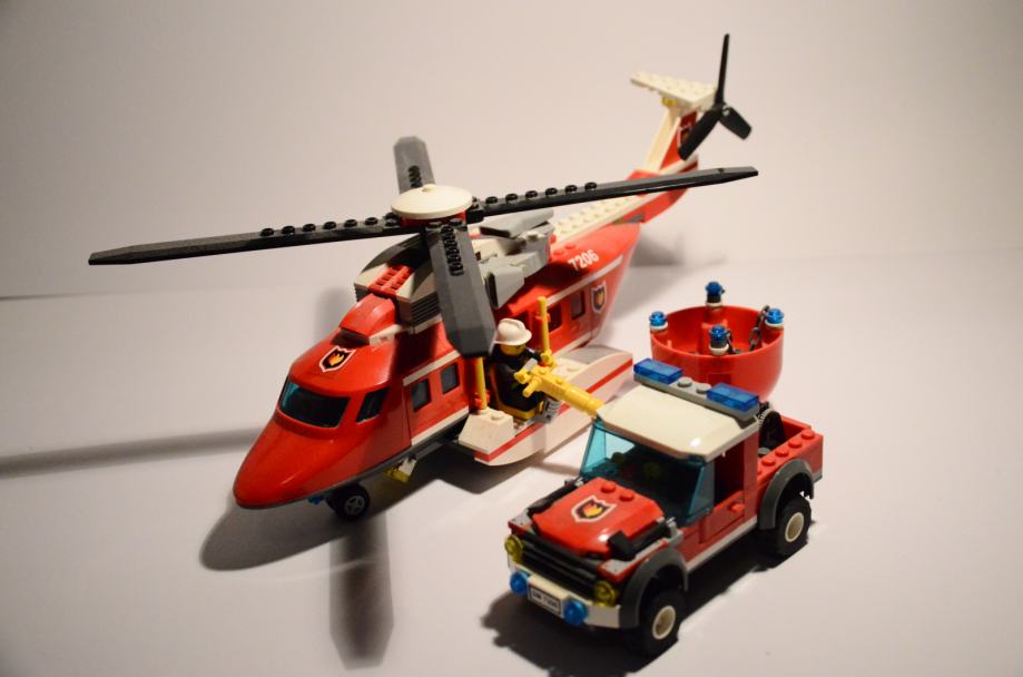 Lego 7206 Fire Helicopter