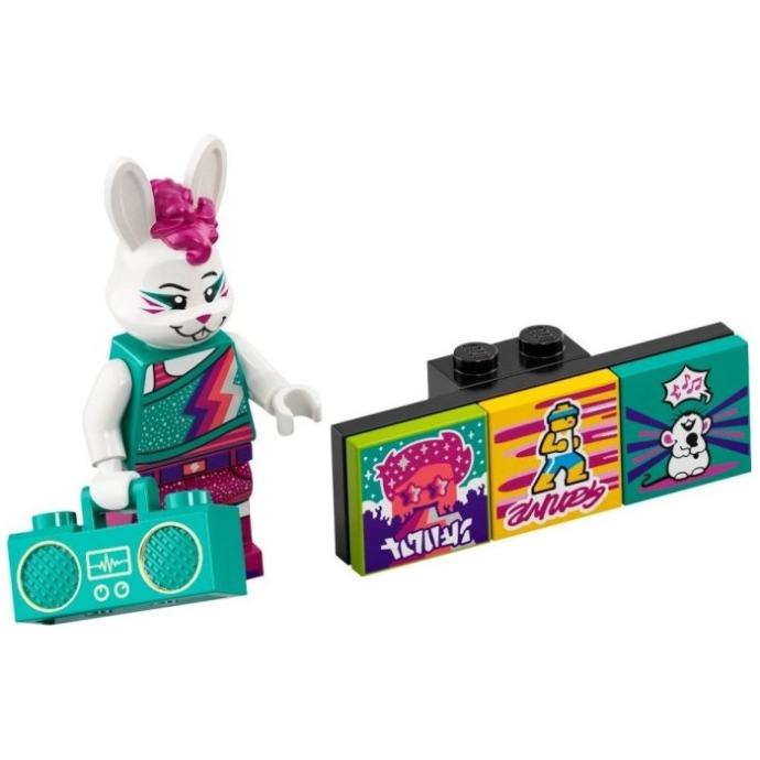 Nova LEGO minifigura Bandmates VIDIYO (43101-11) Bunny Dancer