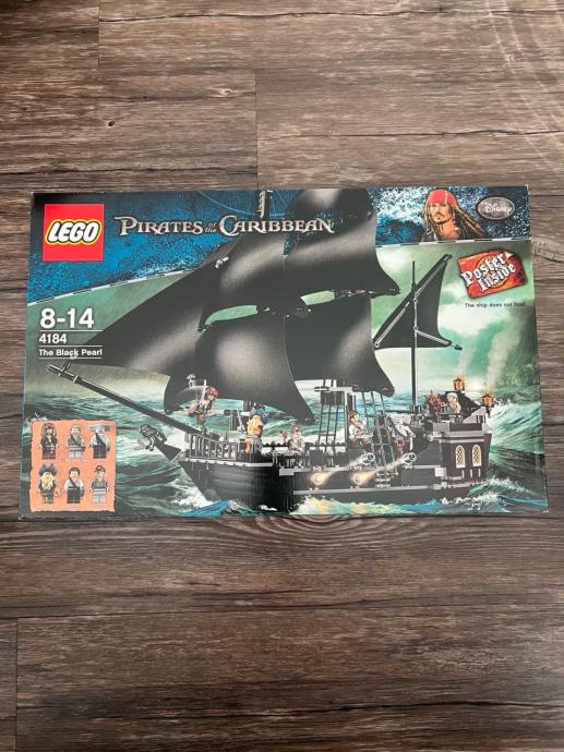 Lego black pearl 4184 novi orig 