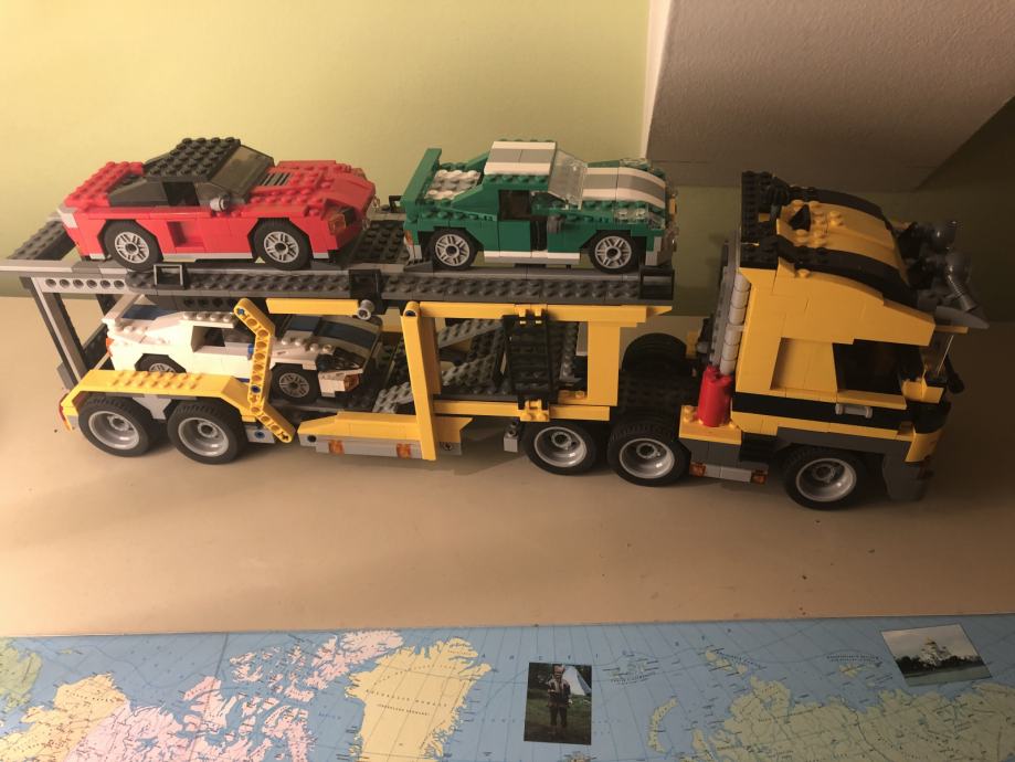 LEGO car transporter 6753