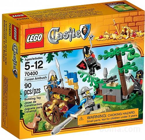LEGO Castle Zaseda v gozdu