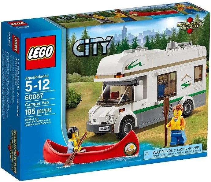Lego City 60057, avtodom s čolnom, prodam