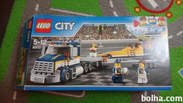 Lego City 60151 Transporter za dragsterje