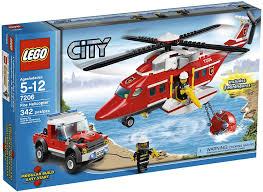 Lego City 7206, gasilski helikopter, zelo dobro ohranjen, prodam