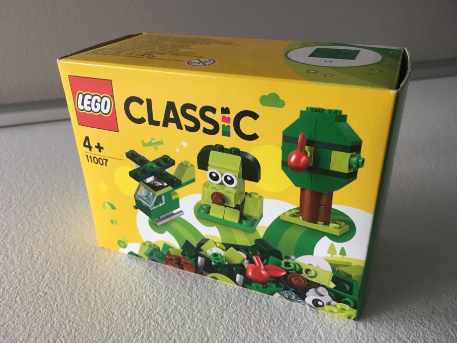 Lego Classic 11007 Creative Green Bricks (Kreativne zelene kocke) x12