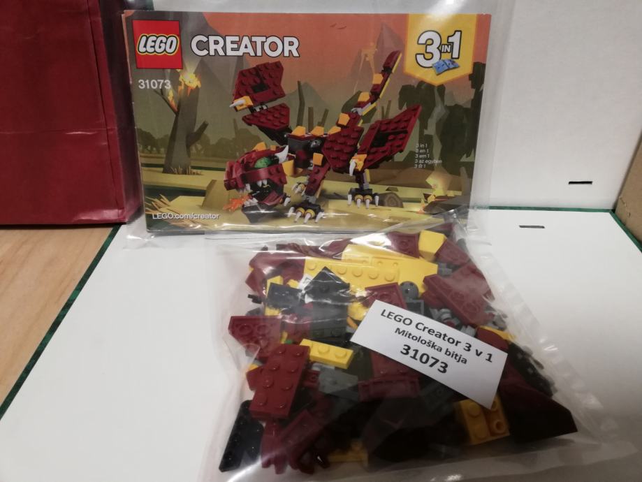 Lego Creator 3v1, 31073, Mitološka bitja