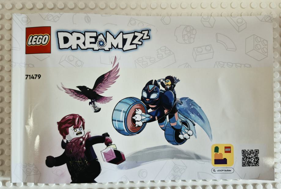 Slika Cat LEGO Dreamzzz Zoeys Cat Motorcycle - 71479