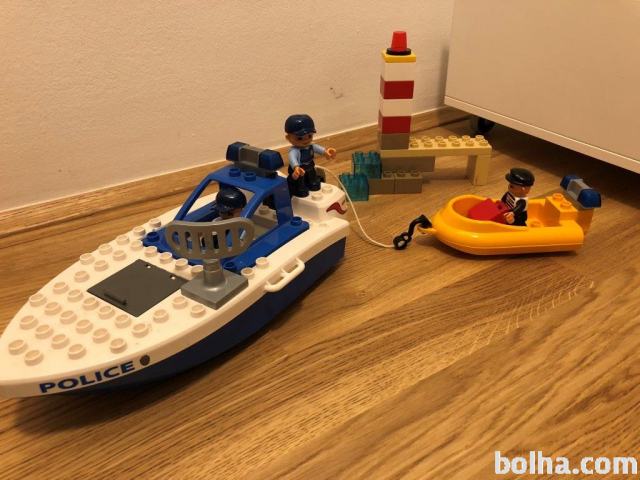 Lego duplo 4861 Policijski čoln