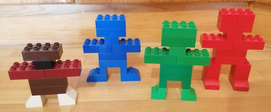 Lego Duplo Družina Robotki